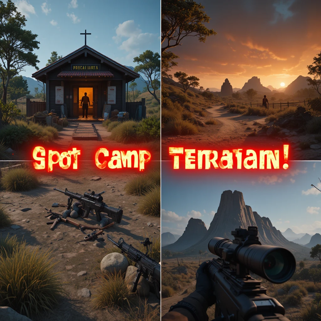 Spot Camp Teraman di Erangel & Miramar PUBG 2025 untuk Survival!