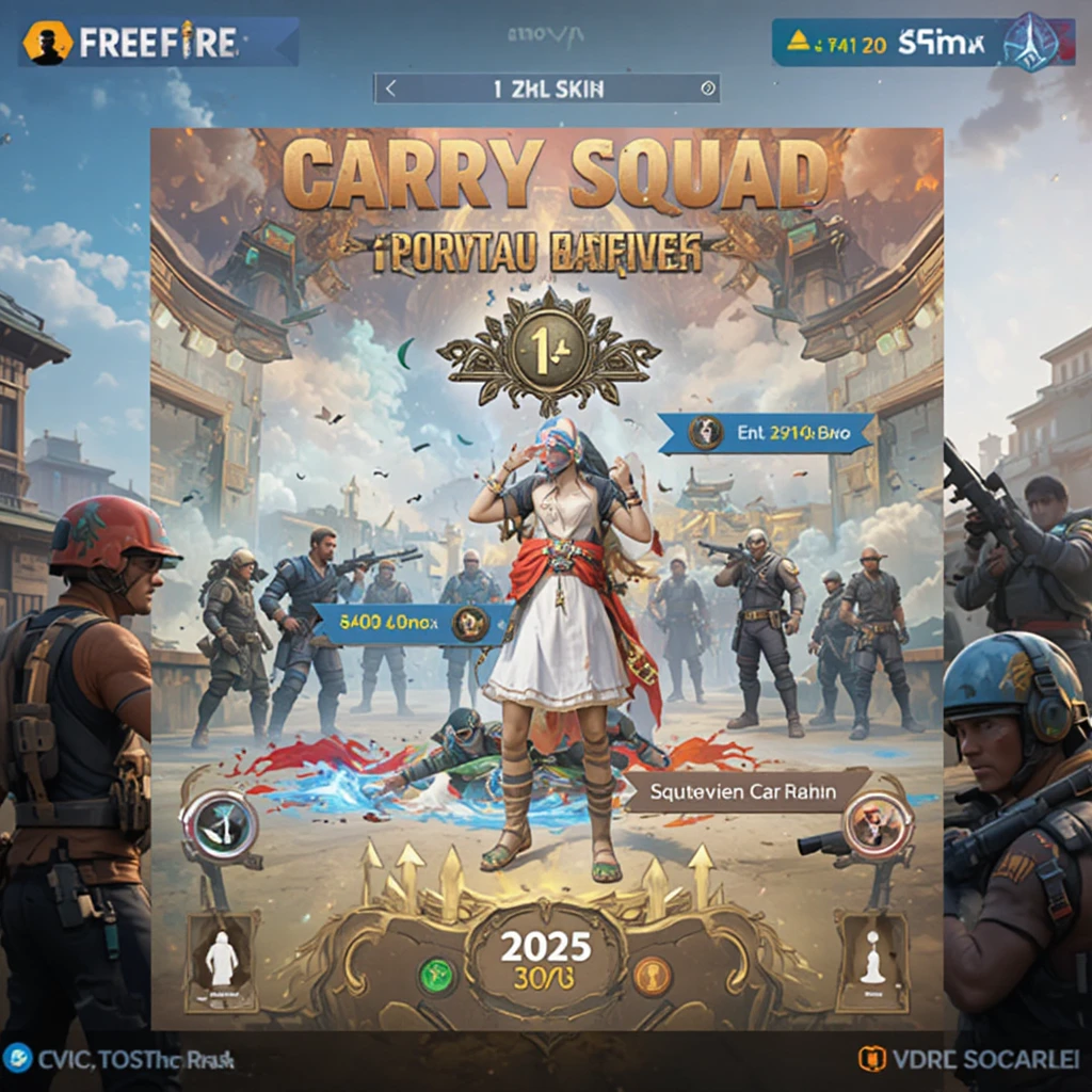 Strategi Solo vs Squad Free Fire 2025: Carry Squad dengan 1v4 Clutch!