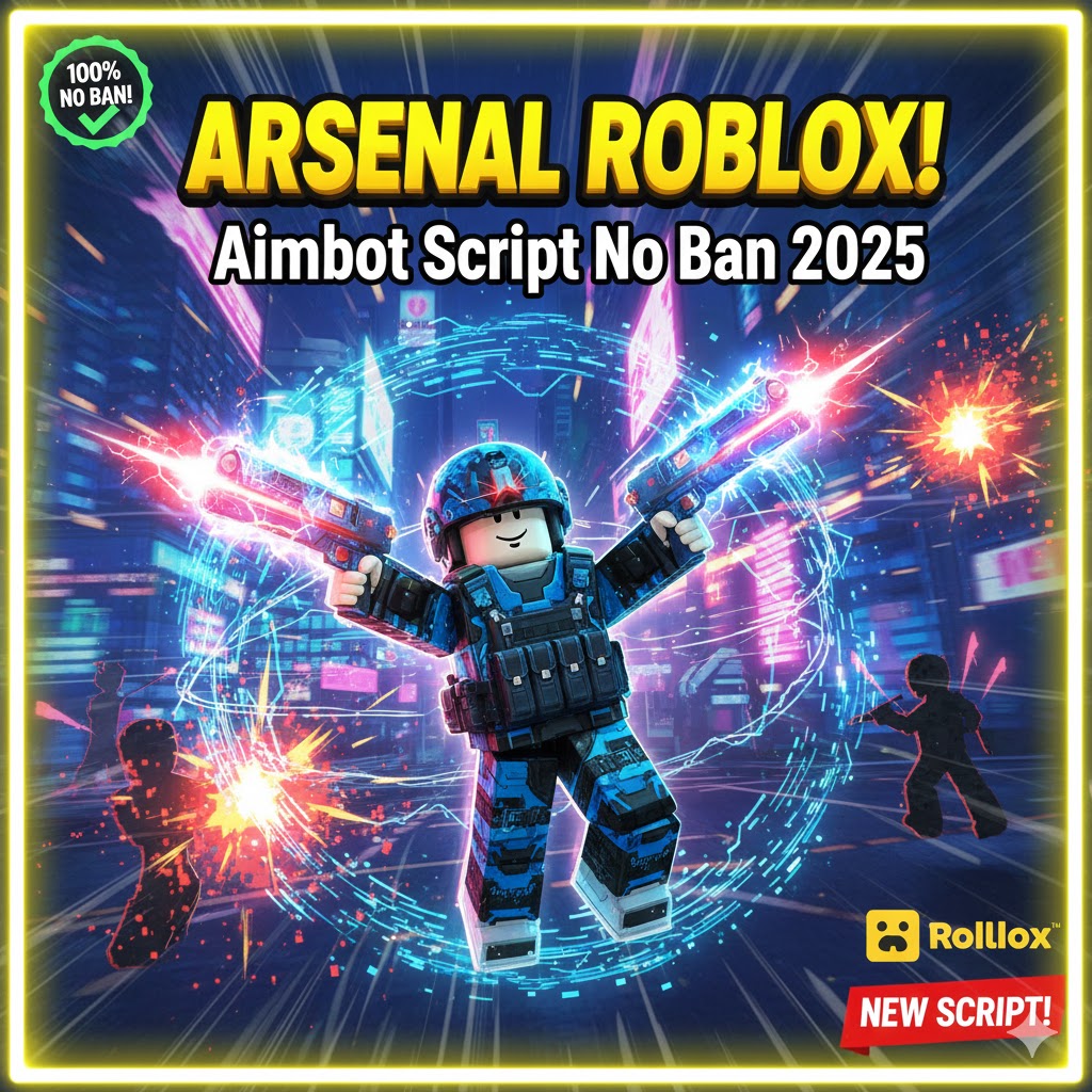 Arsenal Roblox: Aimbot Script No Ban 2025 – Headshot Auto 100% Win!