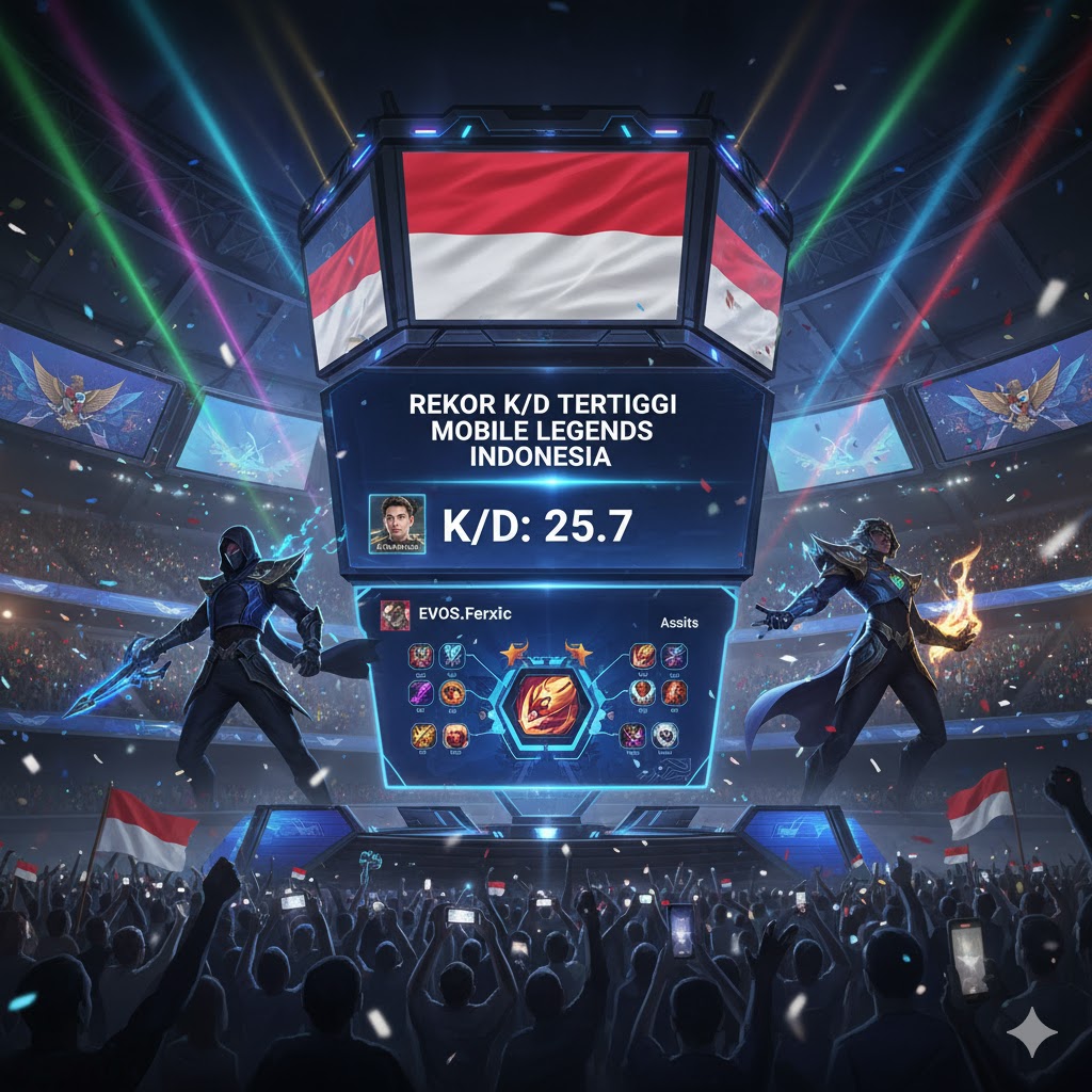 Rekor K/D Tertinggi Mobile Legends Indonesia: Siapa Raja Kill 2025?
