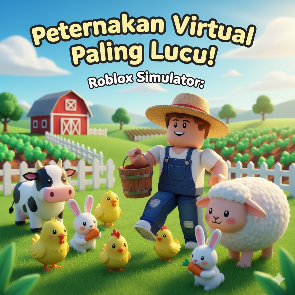 Roblox Simulator: Peternakan Virtual Paling Lucu!
