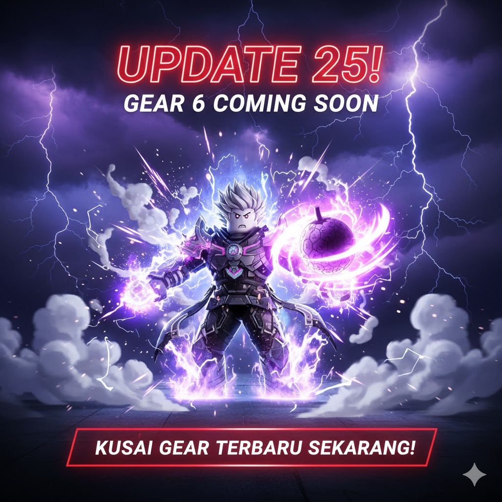 Blox Fruits Update 25: Gear 6 Luffy Fruit Coming Soon!