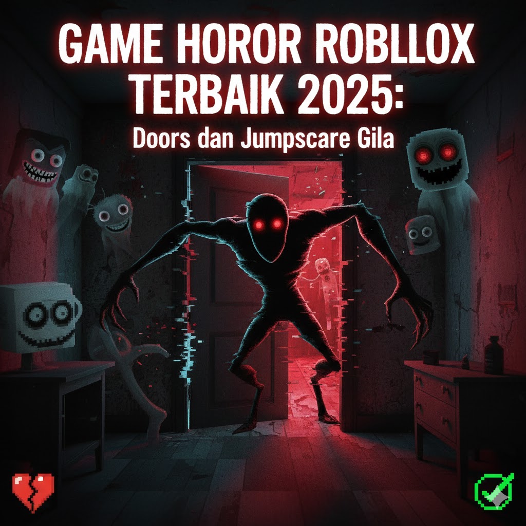Game Horor Roblox Terbaik 2025: Doors dan Jumpscare Gila