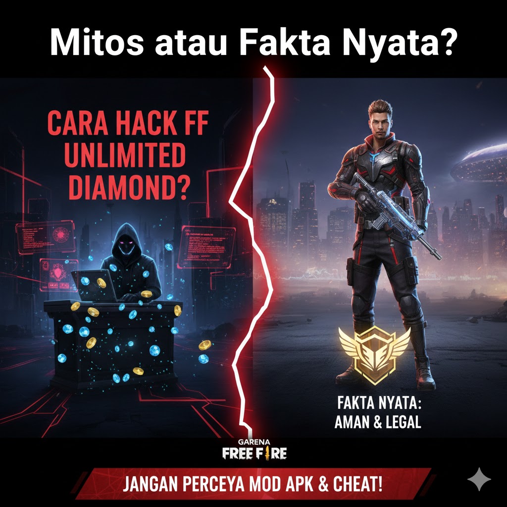 Cara Hack FF Unlimited Diamond? Mitos atau Fakta Nyata di 2026
