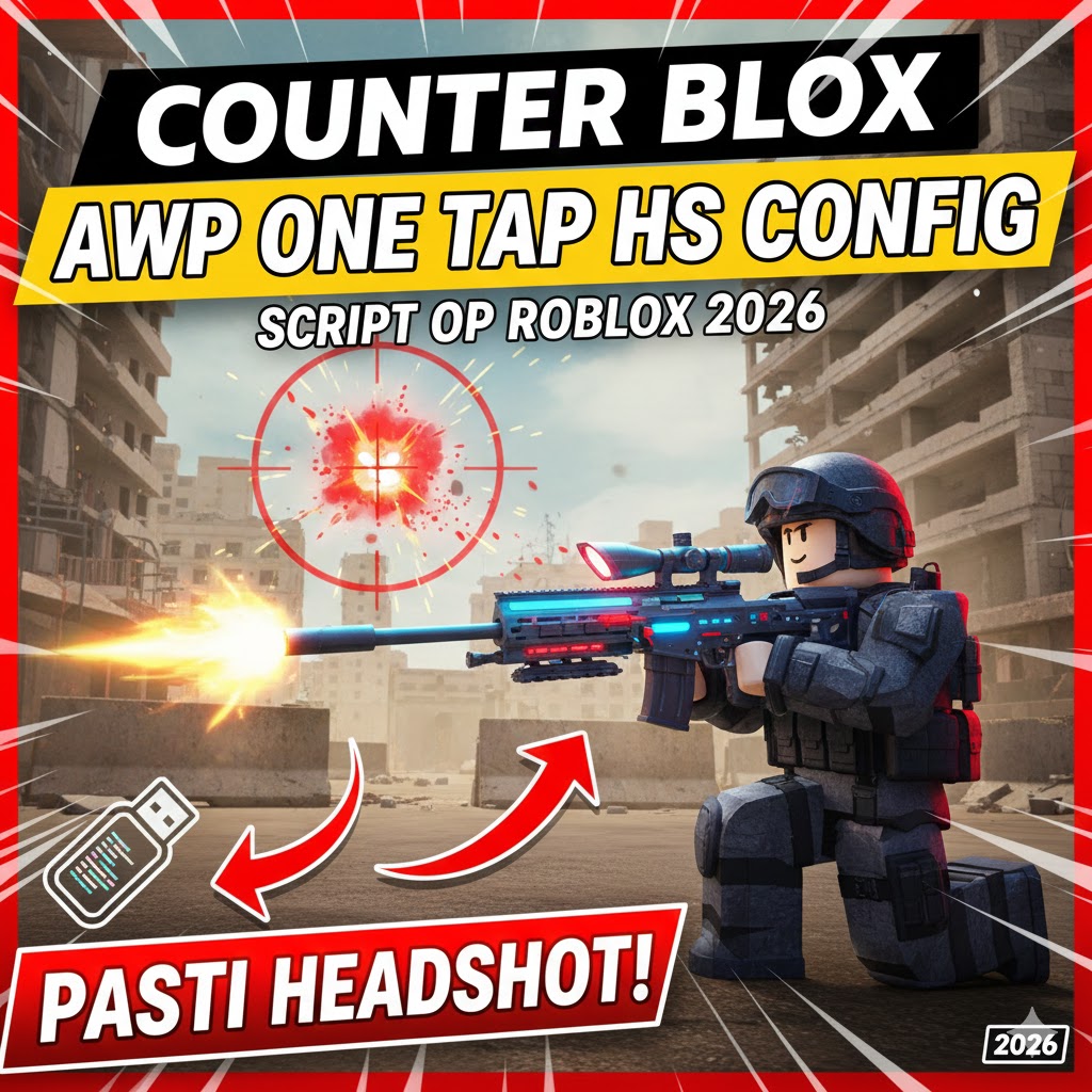 Counter Blox AWP One Tap HS Config: Script OP Roblox 2026