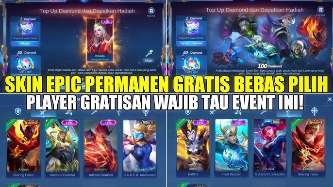 Skin Epic Mobile Legends yang Akan Dihapus Permanen Bulan Ini